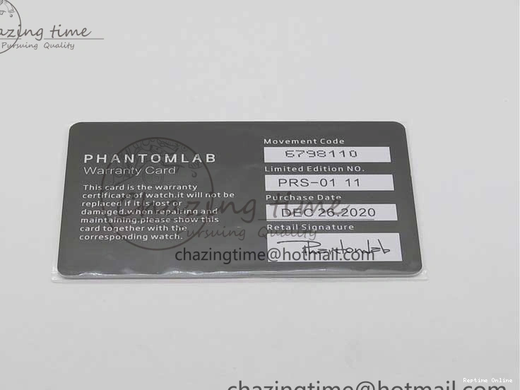 0112 Submariner Phantomlab Transparent KZF Best Edition Black Dial on White Rubber Strap VR StreetReady 2567